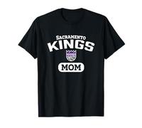 Logo arcuato della Squadra NBA Sacramento Kings Mom Maglietta