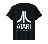 Logo Atari Games Maglietta, Uomo, Nero, S