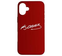 Logo Ataturk, Mustafa Kemal Atatürk firma imza, Türkiye Custodia per iPhone 16 Plus