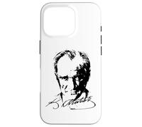 Logo Ataturk, Mustafa Kemal Atatürk firma imza, Türkiye Custodia per iPhone 16 Pro