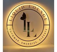 Logo aziendale personalizzato, targa al neon personalizzata, per feste di apertura, bellezza, feste, bar, logo aziendale, luce al neon per gaming, camera da letto, decorazione per la casa