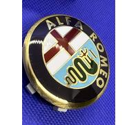 Logo Badge Coprimozzo Ruota Alfa Romeo 50 mm 60652886 Originale