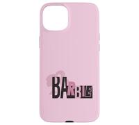 Logo Barbie misto nero e rosa Custodia per iPhone 15 Plus