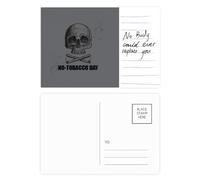 Logo Burning Cigarette Under l No Tobaccco Day Cartolina Cartolina Persona Importante Anniversario