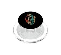 Logo Chirurgia Cuore Emblema Pacemakers Open Heart Surgeon PopSockets PopGrip per MagSafe
