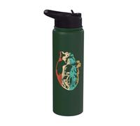 Logo Chirurgia Cuore Emblema Pacemakers Open Heart Surgeon Stainless Steel Insulated Water Bottle
