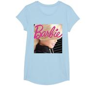 Logo Classico Barbie Maglietta, Ragazze, Celeste, S