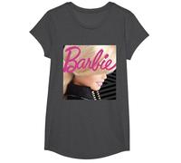 Logo Classico Barbie Maglietta, Ragazze, Grigio Scuro, M