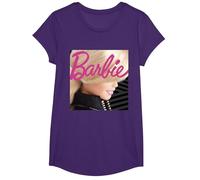 Logo Classico Barbie Maglietta, Ragazze, Viola, M