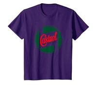 Logo Classico Castrol Liquid Engineering PAPL1319 Maglietta, Bambini, Viola, 3 Anni