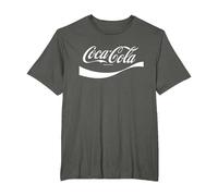 Logo Classico Coca Cola 1941 Maglietta, Uomo Taglie Grandi, Asfalto, 6X Tall