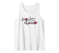 Logo classico con testo nero di Squid Game Canotta