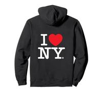 Logo classico I LOVE NY Felpa con Cappuccio