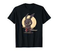 Logo colorato Samurai Bunny per un fascino fresco e vibrante Maglietta