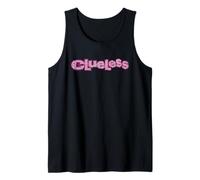 Logo con Testo del Film Clueless Diamante Rosa Canotta