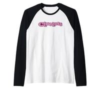 Logo con Testo del Film Clueless Diamante Rosa Maglia con Maniche Raglan