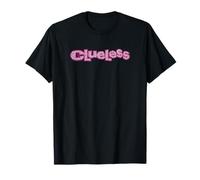 Logo con Testo del Film Clueless Diamante Rosa Maglietta