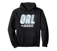 Logo degli Orlando Magic Type Stack NBA Felpa con Cappuccio