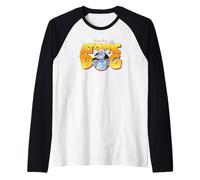 Logo del cartone animato del cane atomico di George Clinton Maglia con Maniche Raglan