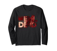 Logo del Film Evil Dead Horror 2013 Halloween Maglia a Manica