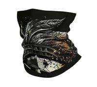 Logo del Guerriero Gotico Spartano Scuro Unisex Ghetta da Collo Multifunzione Scaldacollo Elastico Sciarpa al Collo per Yoga Arrampicata Escursionismo