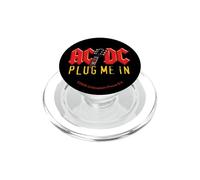 Logo del manico della chitarra AC/DC Plug Me In PopSockets PopGrip per MagSafe