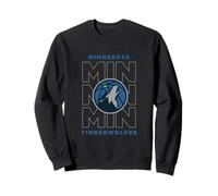 Logo della Città in pila dei Minnesota Timberwolves NBA Felpa