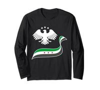 Logo della Siria, Siria, Bandiera della Siria libera, Siriano. Maglia a Manica