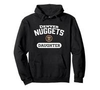 Logo della Squadra Curvo della Figlia NBA Denver Nuggets Felpa con Cappuccio