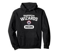 Logo della Squadra Curvo della NBA Washington Wizards Mama Felpa con Cappuccio