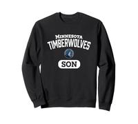 Logo della Squadra Curvo per Il Figlio della NBA Minnesota Timberwolves Felpa