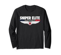 Logo dello sparatutto tattico Sniper Elite Resistance Maglia a Manica
