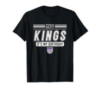 Logo di Compleanno della NBA Go Sacramento Kings Maglietta