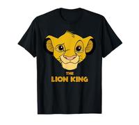 Logo Disney a forma di testa del Re Leone del giovane Simba Maglietta