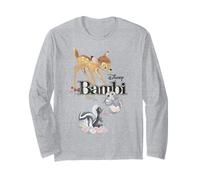 Logo Disney Bambi Classic Title Maglia a Manica