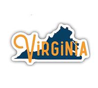 Logo divertente da 13 cm per gli Stati negli Stati Uniti Car Styling Adesivi e decalcomanie Car Assessoires