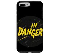 Logo divertente in pericolo per ragazzi e ragazze Custodia per iPhone 7 Plus/8 Plus