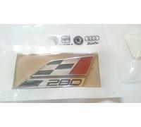 Logo emblema copra cartello posteriore rosso originale SEAT Leon Ibiza 280