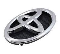 LOGO EMBLEMA GRIGLIA RADIATORE ANTERIORE TOYOTA ORIGINALE OEM YARIS