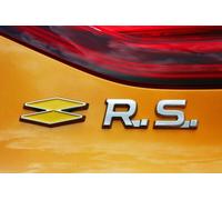 Logo Emblema Renault Megane Sport RS IV Clio 4 RS Insignia Monogramma Originale
