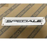 Logo Emblema Scritta Originale Alfa Romeo SPECIALE Cod. 50571966 NUOVO NERO