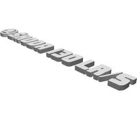 LOGO Emblema Stemma per Skoda 130LR 130S Auto Classica Stampato 3D Ricambio