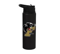 Logo Ferrum College Athletics Iron Panthers Stainless Steel Insulated Water Bottle