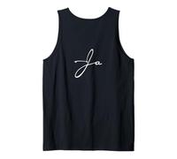 Logo Firmato Scritto a Mano con Colore Bianco Canotta