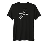 Logo Firmato Scritto a Mano con Colore Bianco Maglietta Premium