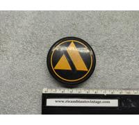 Logo Fregio Stemma Emblema Autobianchi in Plastica Arancione