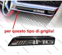 Logo Fregio Stemma Emblema Griglia Anteriore Per MERCEDES A C E S GLA CLA AMG
