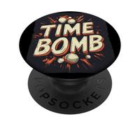 Logo Fun Time Bomb per un look alla moda PopSockets PopGrip Adesivo