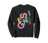 Logo Genesis Somma delle Parti Distressed Felpa