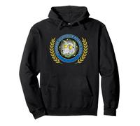 Logo George Clinton Atomic Dog Crest Felpa con Cappuccio
